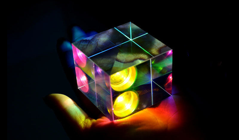 Cube Sunshine Hands Creative Birthday Gift Artificial Crystal