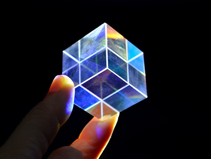 Cube Sunshine Hands Creative Birthday Gift Artificial Crystal