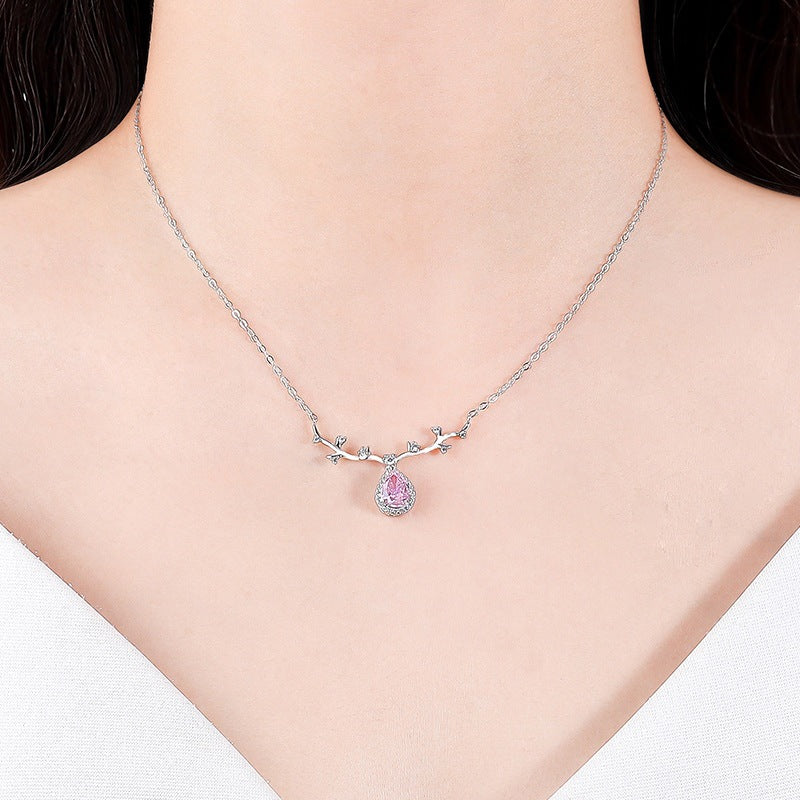 【#35】S925 Sterling Silver Moissanite Necklace