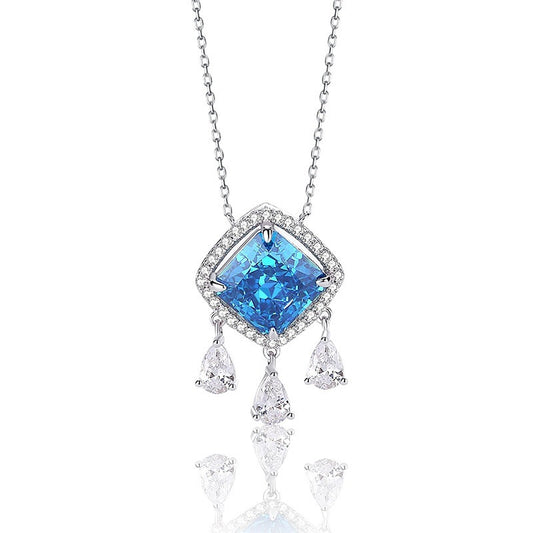 【#36】S925 Sterling Silver Moissanite Necklace