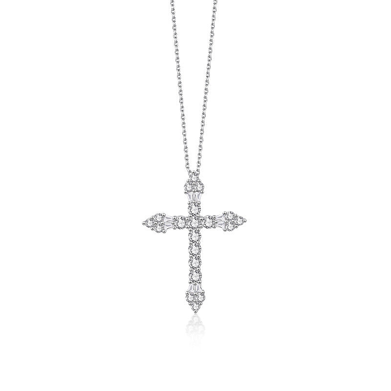 【#31】S925 Sterling Silver Moissanite Necklace