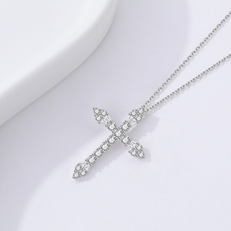 【#31】S925 Sterling Silver Moissanite Necklace