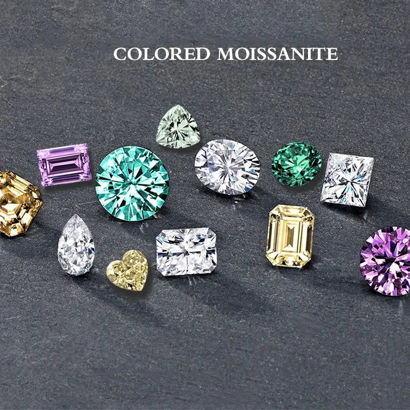 【Tiffanor】3-Carat Moissanite Buy 1 Get 1 free gifts